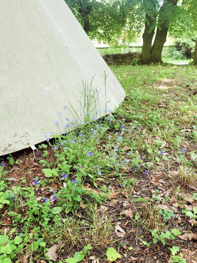 Chateau Moravany - Apartmany, Teepee A Wellness Ronow an der Doubrava Buitenkant foto